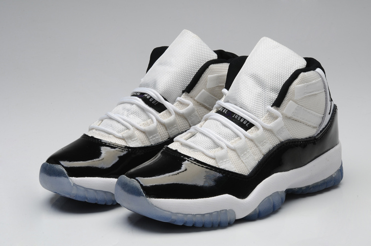 Air Jordan 11 Women Shoes Aaa Black/White Online